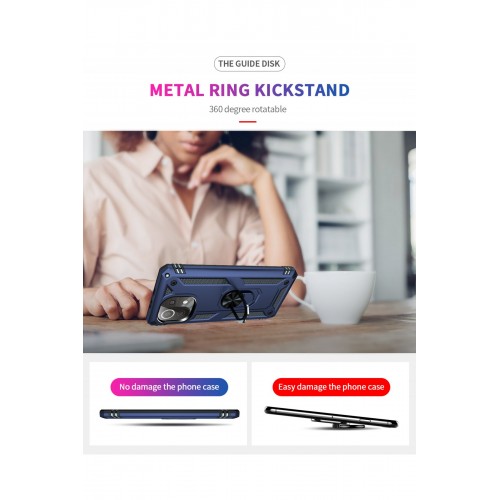 Newface Xiaomi Mİ 11 Lite Kılıf Sofya Yüzüklü Silikon Kapak - Lacivert Newface Xiaomi Mİ 11 Lite Kılıf Sofya Yüzüklü Silikon Kapak - Lacivert