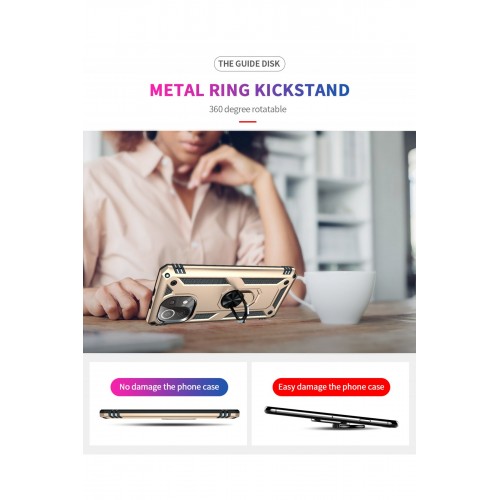 Newface Xiaomi Mİ 11 Lite Kılıf Sofya Yüzüklü Silikon Kapak - Gold Newface Xiaomi Mİ 11 Lite Kılıf Sofya Yüzüklü Silikon Kapak - Gold