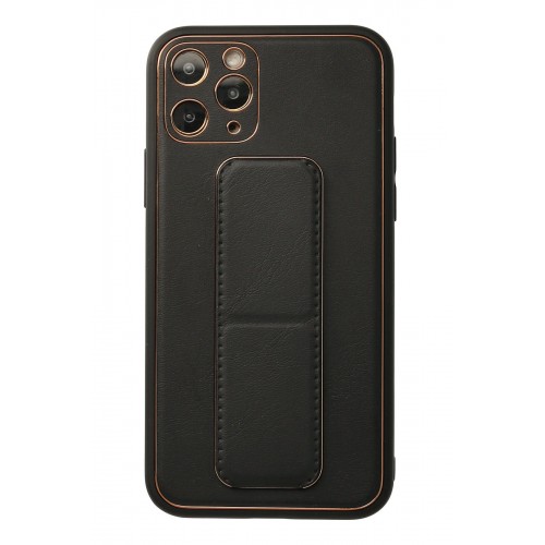 Newface iPhone 11 Pro Kılıf Coco Deri Standlı Kapak - Siyah Newface iPhone 11 Pro Kılıf Coco Deri Standlı Kapak - Siyah