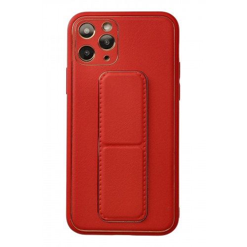 Newface iPhone 11 Pro Kılıf Coco Deri Standlı Kapak - Kırmızı Newface iPhone 11 Pro Kılıf Coco Deri Standlı Kapak - Kırmızı