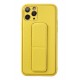 Newface iPhone 11 Pro Kılıf Coco Deri Standlı Kapak - Sarı Newface iPhone 11 Pro Kılıf Coco Deri Standlı Kapak - Sarı