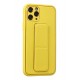 Newface iPhone 11 Pro Kılıf Coco Deri Standlı Kapak - Sarı Newface iPhone 11 Pro Kılıf Coco Deri Standlı Kapak - Sarı