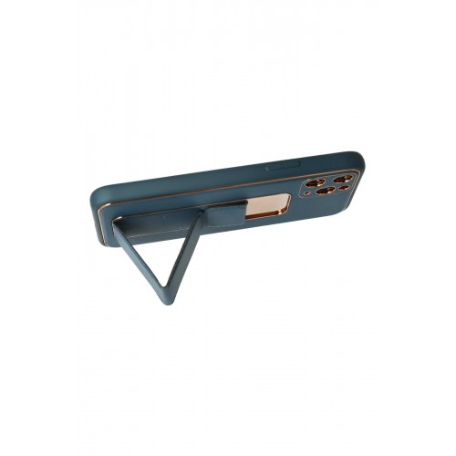 Newface iPhone 11 Pro Kılıf Coco Deri Standlı Kapak - Mavi Newface iPhone 11 Pro Kılıf Coco Deri Standlı Kapak - Mavi