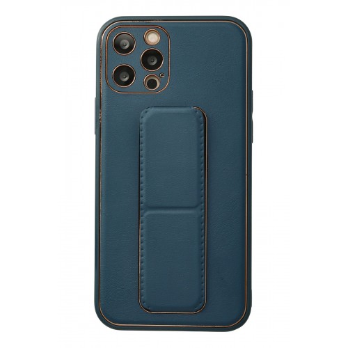 Newface iPhone 12 Pro Kılıf Coco Deri Standlı Kapak - Mavi Newface iPhone 12 Pro Kılıf Coco Deri Standlı Kapak - Mavi