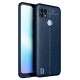 Newface Realme C21 Kılıf Focus Derili Silikon - Lacivert Newface Realme C21 Kılıf Focus Derili Silikon - Lacivert
