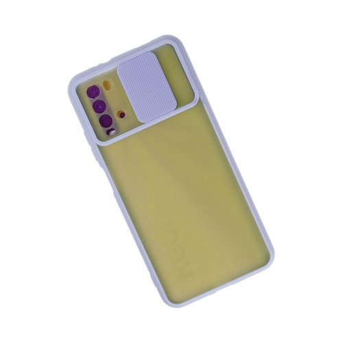 Newface Xiaomi Redmi Note 9 4G Kılıf Palm Buzlu Kamera Sürgülü Silikon - Lila Newface Xiaomi Redmi Note 9 4G Kılıf Palm Buzlu Kamera Sürgülü Silikon - Lila