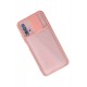 Newface Xiaomi Redmi Note 9 4G Kılıf Palm Buzlu Kamera Sürgülü Silikon - Pembe Newface Xiaomi Redmi Note 9 4G Kılıf Palm Buzlu Kamera Sürgülü Silikon - Pembe