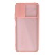 Newface Xiaomi Redmi Note 9 4G Kılıf Palm Buzlu Kamera Sürgülü Silikon - Pembe Newface Xiaomi Redmi Note 9 4G Kılıf Palm Buzlu Kamera Sürgülü Silikon - Pembe