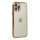 Newface iPhone 12 Pro Max Kılıf Razer Lensli Silikon - Gold Newface iPhone 12 Pro Max Kılıf Razer Lensli Silikon - Gold