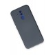 Newface Huawei Mate 20 Lite Kılıf Nano içi Kadife Silikon - Gri Newface Huawei Mate 20 Lite Kılıf Nano içi Kadife Silikon - Gri