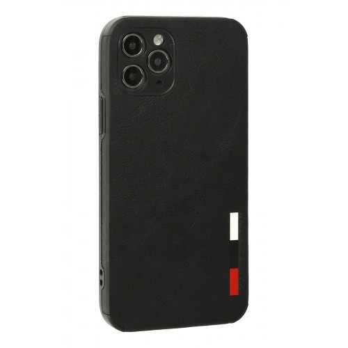 Newface iPhone 11 Pro Kılıf Loop Deri Silikon - Siyah Newface iPhone 11 Pro Kılıf Loop Deri Silikon - Siyah
