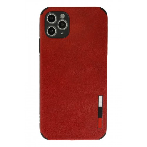 Newface iPhone 11 Pro Kılıf Loop Deri Silikon - Kırmızı Newface iPhone 11 Pro Kılıf Loop Deri Silikon - Kırmızı