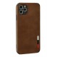 Newface iPhone 11 Pro Kılıf Loop Deri Silikon - Kahverengi Newface iPhone 11 Pro Kılıf Loop Deri Silikon - Kahverengi