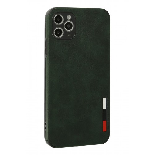 Newface iPhone 11 Pro Kılıf Loop Deri Silikon - Yeşil Newface iPhone 11 Pro Kılıf Loop Deri Silikon - Yeşil