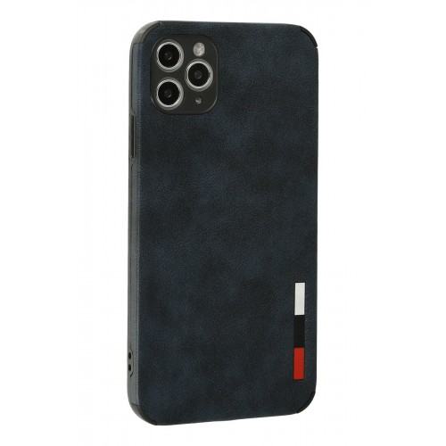 Newface iPhone 11 Pro Max Kılıf Loop Deri Silikon - Lacivert Newface iPhone 11 Pro Max Kılıf Loop Deri Silikon - Lacivert