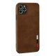 Newface iPhone 11 Pro Max Kılıf Loop Deri Silikon - Kahverengi Newface iPhone 11 Pro Max Kılıf Loop Deri Silikon - Kahverengi
