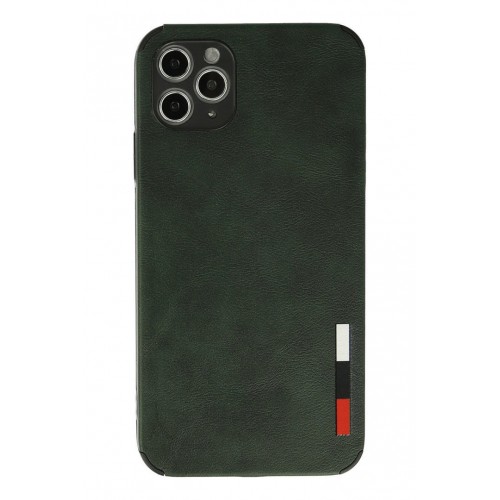 Newface iPhone 11 Pro Max Kılıf Loop Deri Silikon - Yeşil Newface iPhone 11 Pro Max Kılıf Loop Deri Silikon - Yeşil
