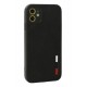 Newface iPhone 12 Kılıf Loop Deri Silikon - Siyah Newface iPhone 12 Kılıf Loop Deri Silikon - Siyah
