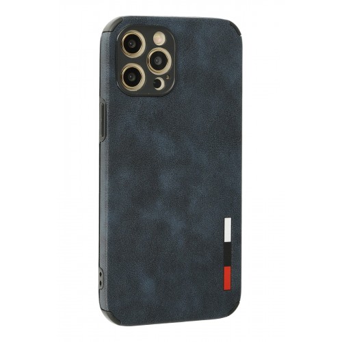 Newface iPhone 12 Pro Kılıf Loop Deri Silikon - Lacivert Newface iPhone 12 Pro Kılıf Loop Deri Silikon - Lacivert