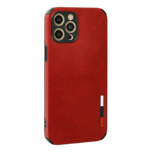 Newface iPhone 12 Pro Kılıf Loop Deri Silikon - Kırmızı Newface iPhone 12 Pro Kılıf Loop Deri Silikon - Kırmızı