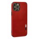 Newface iPhone 12 Pro Kılıf Loop Deri Silikon - Kırmızı Newface iPhone 12 Pro Kılıf Loop Deri Silikon - Kırmızı