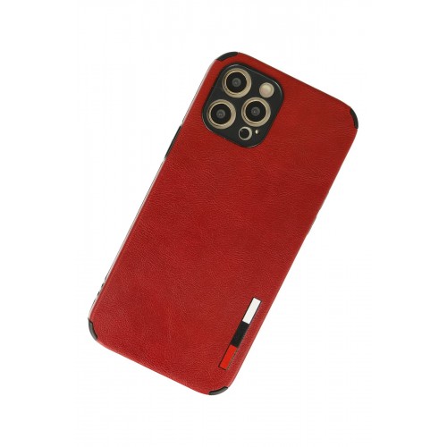 Newface iPhone 12 Pro Kılıf Loop Deri Silikon - Kırmızı Newface iPhone 12 Pro Kılıf Loop Deri Silikon - Kırmızı