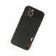 Newface iPhone 12 Pro Max Kılıf Loop Deri Silikon - Siyah Newface iPhone 12 Pro Max Kılıf Loop Deri Silikon - Siyah