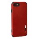 Newface iPhone 8 Kılıf Loop Deri Silikon - Kırmızı Newface iPhone 8 Kılıf Loop Deri Silikon - Kırmızı