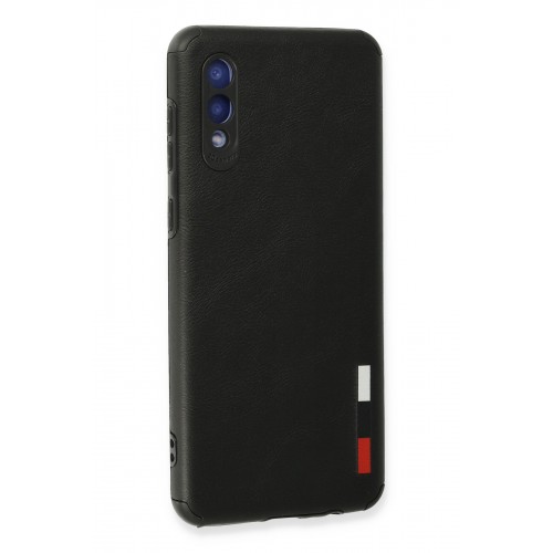 Newface Samsung Galaxy A02 Kılıf Loop Deri Silikon - Siyah Newface Samsung Galaxy A02 Kılıf Loop Deri Silikon - Siyah