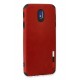 Newface Samsung Galaxy J7 Pro / J730 Kılıf Loop Deri Silikon - Kırmızı Newface Samsung Galaxy J7 Pro / J730 Kılıf Loop Deri Silikon - Kırmızı