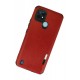 Newface Realme C21 Kılıf Loop Deri Silikon - Kırmızı Newface Realme C21 Kılıf Loop Deri Silikon - Kırmızı