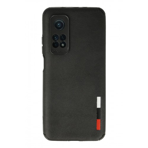 Newface Xiaomi Mi 10T Kılıf Loop Deri Silikon - Siyah Newface Xiaomi Mi 10T Kılıf Loop Deri Silikon - Siyah