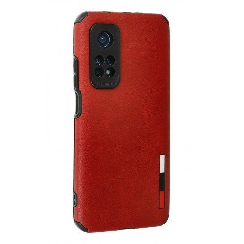Newface Xiaomi Mi 10T Pro Kılıf Loop Deri Silikon - Kırmızı Newface Xiaomi Mi 10T Pro Kılıf Loop Deri Silikon - Kırmızı