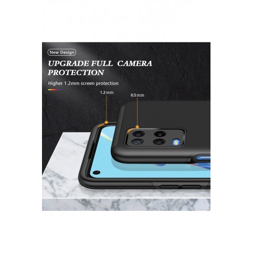 Newface Oppo A54 4G Kılıf Elit Yüzüklü Kapak - Siyah Newface Oppo A54 4G Kılıf Elit Yüzüklü Kapak - Siyah