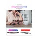 Newface Oppo A74 4G Kılıf Sofya Yüzüklü Silikon Kapak - Rose Newface Oppo A74 4G Kılıf Sofya Yüzüklü Silikon Kapak - Rose