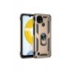 Newface Realme C21 Kılıf Sofya Yüzüklü Silikon Kapak - Gold Newface Realme C21 Kılıf Sofya Yüzüklü Silikon Kapak - Gold