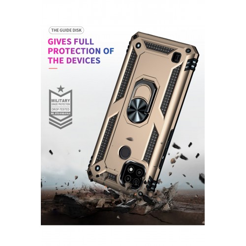 Newface Realme C21 Kılıf Sofya Yüzüklü Silikon Kapak - Gold Newface Realme C21 Kılıf Sofya Yüzüklü Silikon Kapak - Gold