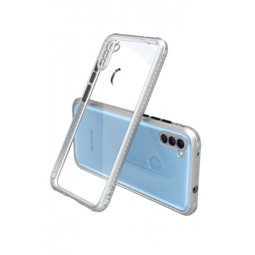 Newface Samsung Galaxy A11 Kılıf Miami Şeffaf Silikon - Şeffaf Newface Samsung Galaxy A11 Kılıf Miami Şeffaf Silikon - Şeffaf