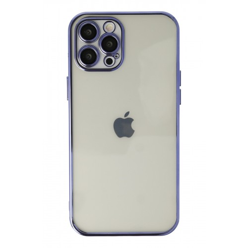 Newface iPhone 12 Pro Kılıf Razer Lensli Silikon - Mor Newface iPhone 12 Pro Kılıf Razer Lensli Silikon - Mor