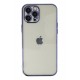 Newface iPhone 12 Pro Kılıf Razer Lensli Silikon - Mor Newface iPhone 12 Pro Kılıf Razer Lensli Silikon - Mor