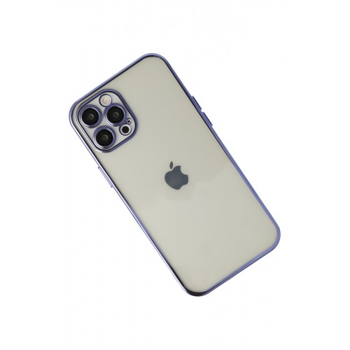 Newface iPhone 12 Pro Kılıf Razer Lensli Silikon - Mor Newface iPhone 12 Pro Kılıf Razer Lensli Silikon - Mor