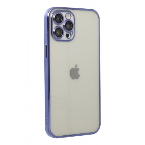 Newface iPhone 12 Pro Kılıf Razer Lensli Silikon - Mor Newface iPhone 12 Pro Kılıf Razer Lensli Silikon - Mor