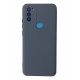 Newface General Mobile GM 21 Plus Kılıf Nano içi Kadife Silikon - Gri Newface General Mobile GM 21 Plus Kılıf Nano içi Kadife Silikon - Gri