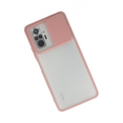 Newface Xiaomi Redmi Note 10 Pro Kılıf Palm Buzlu Kamera Sürgülü Silikon - Pembe Newface Xiaomi Redmi Note 10 Pro Kılıf Palm Buzlu Kamera Sürgülü Silikon - Pembe