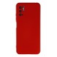 Newface Xiaomi Redmi Note 10 5G Kılıf Nano içi Kadife Silikon - Kırmızı Newface Xiaomi Redmi Note 10 5G Kılıf Nano içi Kadife Silikon - Kırmızı