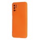 Newface Xiaomi Redmi Note 10 5G Kılıf Nano içi Kadife Silikon - Turuncu Newface Xiaomi Redmi Note 10 5G Kılıf Nano içi Kadife Silikon - Turuncu