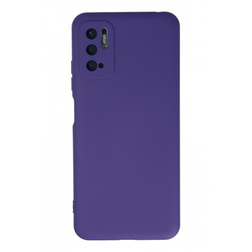 Newface Xiaomi Redmi Note 10 5G Kılıf Nano içi Kadife Silikon - Mor Newface Xiaomi Redmi Note 10 5G Kılıf Nano içi Kadife Silikon - Mor