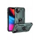 Newface iPhone 13 Kılıf Sofya Yüzüklü Silikon Kapak - Yeşil Newface iPhone 13 Kılıf Sofya Yüzüklü Silikon Kapak - Yeşil