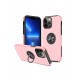 Newface iPhone 13 Pro Kılıf Elit Yüzüklü Kapak - Pembe Newface iPhone 13 Pro Kılıf Elit Yüzüklü Kapak - Pembe