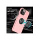 Newface iPhone 13 Pro Kılıf Elit Yüzüklü Kapak - Pembe Newface iPhone 13 Pro Kılıf Elit Yüzüklü Kapak - Pembe
